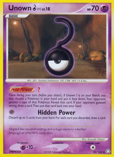 Image de la carte Pokemon Zarbi ? 82/146