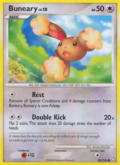 Image de la carte Pokemon Laporeille 86/146