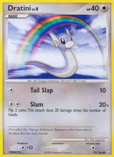Image de la carte Pokemon Minidraco 91/146