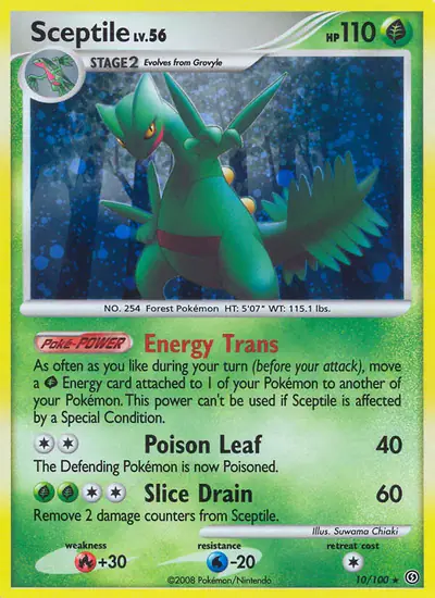 Image de la carte Pokemon Jungko 10/100