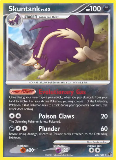 Image de la carte Pokemon Moufflair 26/100