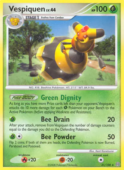 Image de la carte Pokemon Apireine 31/100