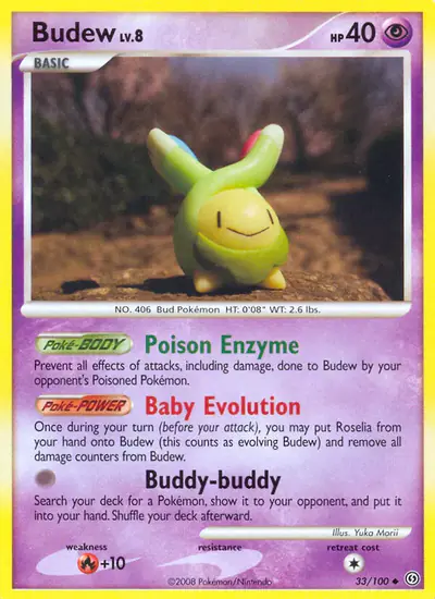 Image de la carte Pokemon Rozbouton 33/100