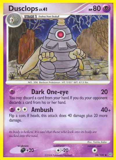 Image de la carte Pokemon Téraclope 34/100