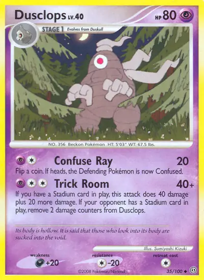 Image de la carte Pokemon Téraclope 35/100