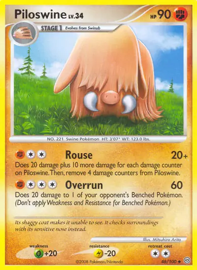 Image de la carte Pokemon Cochignon 46/100
