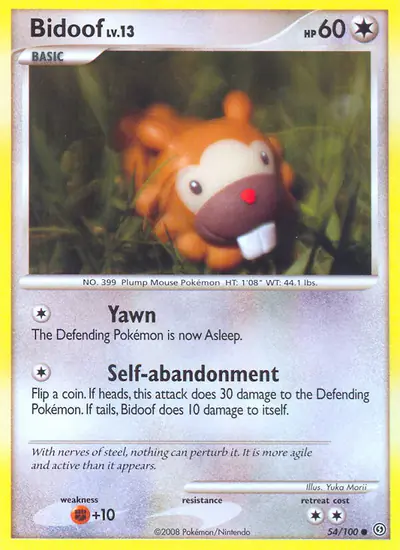 Image de la carte Pokemon Keunotor 54/100