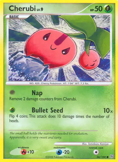 Image de la carte Pokemon Ceribou 56/100