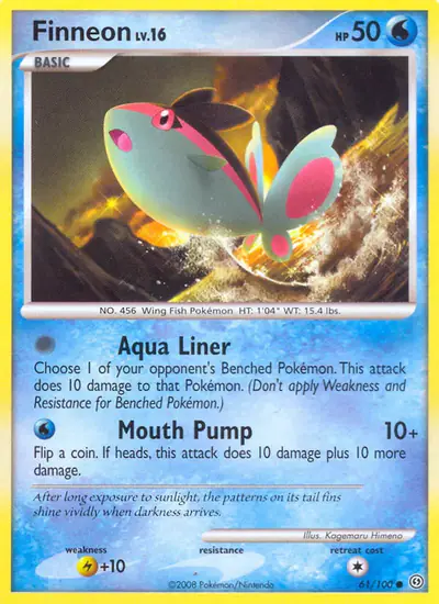 Image de la carte Pokemon Ecayon 61/100