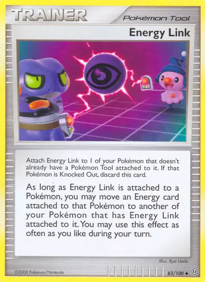 Image de la carte Pokemon Chaîne d'énergie 83/100