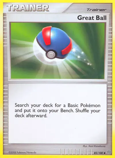 Image de la carte Pokemon Super Ball 85/100
