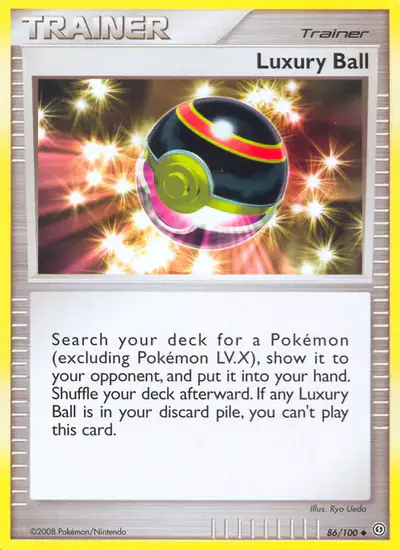 Image de la carte Pokemon Luxe Ball 86/100