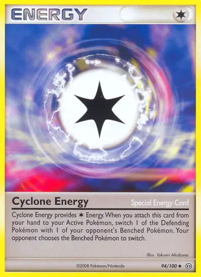 Image de la carte Pokemon Énergie Cyclone 94/100