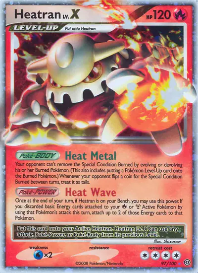 Image de la carte Pokemon Heatran 97/100