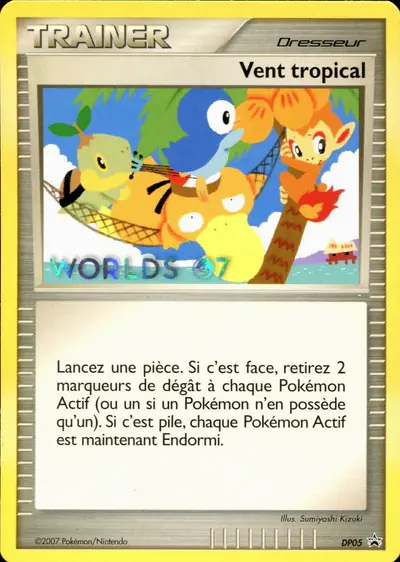 Image de la carte Pokemon Vent tropical DP05/56
