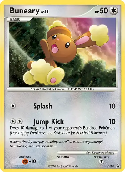 Image de la carte Pokemon Buneary DP06/56