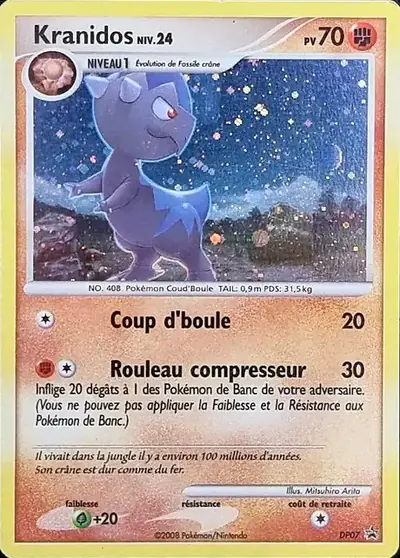 Image de la carte Pokemon Kranidos DP07/56