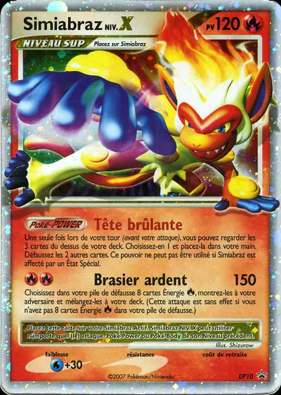 Image de la carte Pokemon Simiabraz DP10/56
