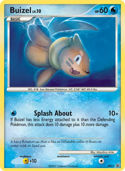 Image de la carte Pokemon Buizel DP13/56