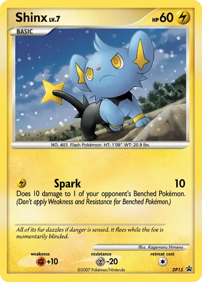 Image de la carte Pokemon Shinx DP15/56