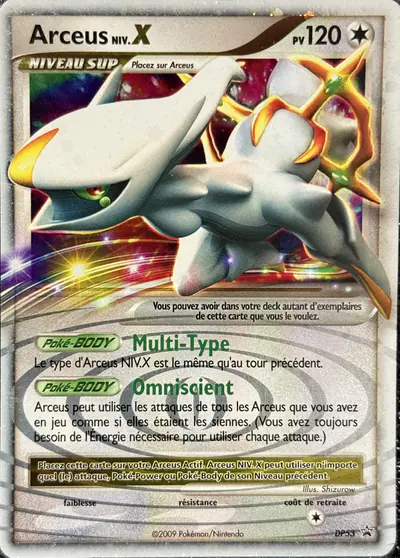 Image de la carte Pokemon Arceus DP53/56