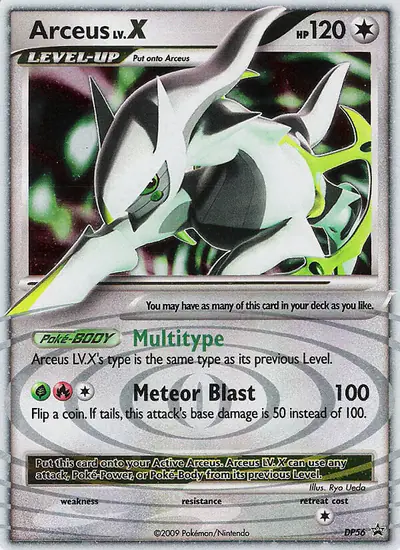 Image de la carte Pokemon Arceus DP56/56