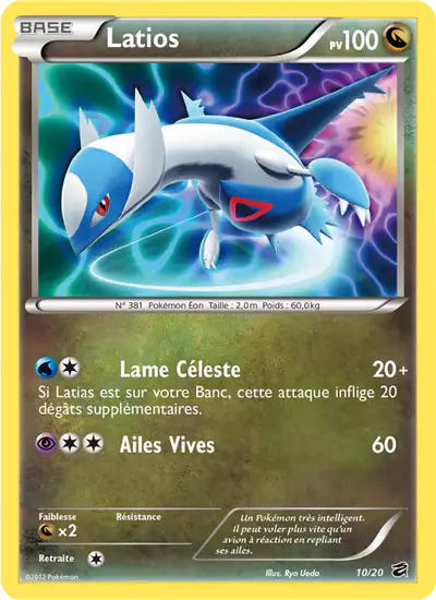 Image de la carte Pokemon Latios 10/20
