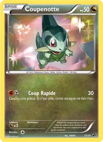 Image de la carte Pokemon Coupenotte 13/20