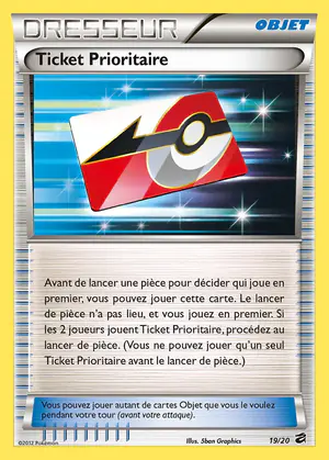 Ticket Prioritaire 19/20