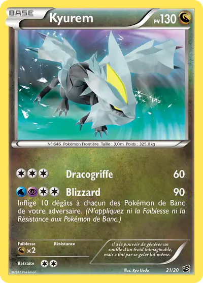Image de la carte Pokemon Kyurem 21/20