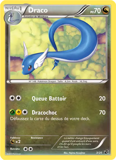 Image de la carte Pokemon Draco 3/20