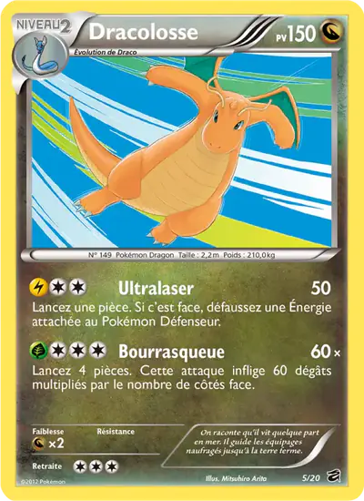 Image de la carte Pokemon Dracolosse 5/20