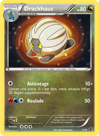 Image de la carte Pokemon Drackhaus 7/20