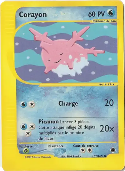Image de la carte Pokemon Corayon 102/165