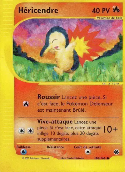 Image de la carte Pokemon Héricendre 104/165