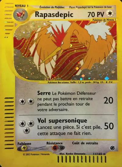 Image de la carte Pokemon Rapasdepic 11/165