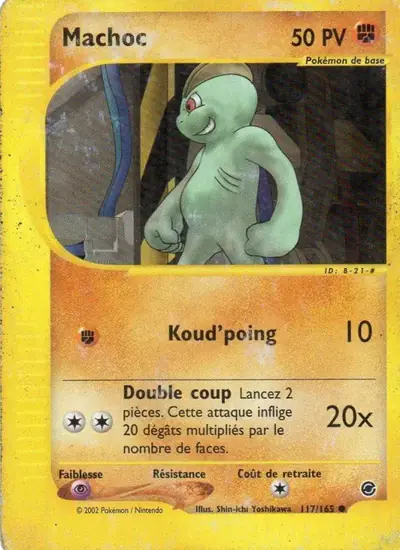 Image de la carte Pokemon Machoc 117/165