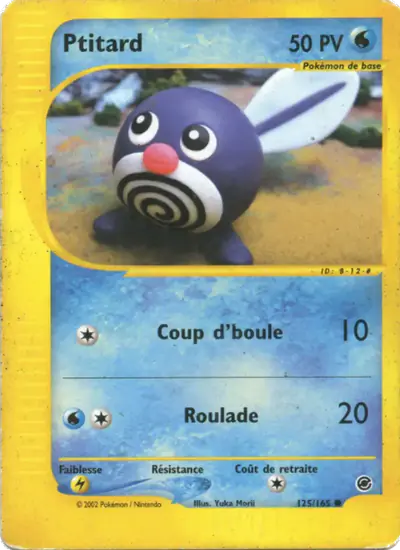Image de la carte Pokemon Ptitard 125/165
