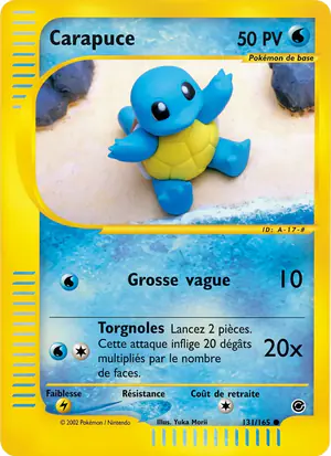Carapuce 131/165