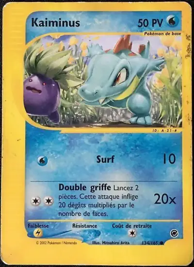 Image de la carte Pokemon Kaiminus 134/165