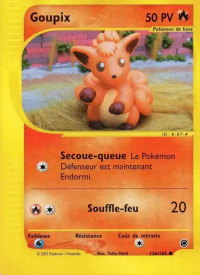 Image de la carte Pokemon Goupix 136/165