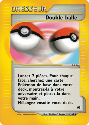 Double balle 139/165
