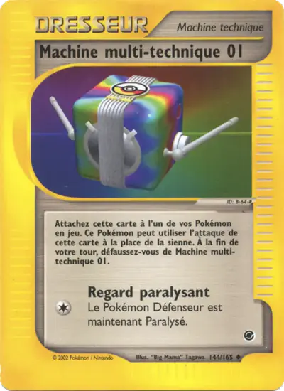 Image de la carte Pokemon Machine multi-technique 01 144/165