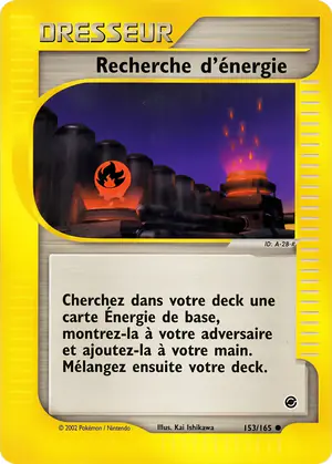Recherche d'&eacute;nergie 153/165