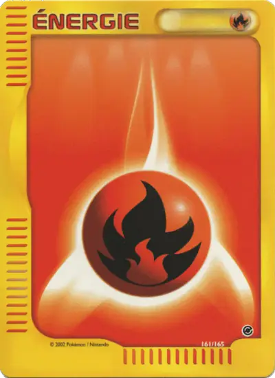 Image de la carte Pokemon Énergie Feu 161/165