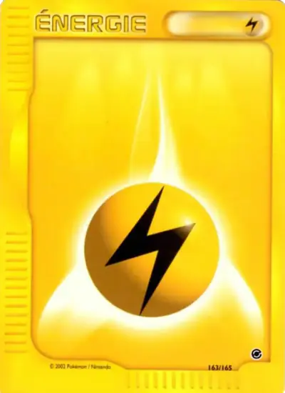 Image de la carte Pokemon Énergie Électrique 163/165