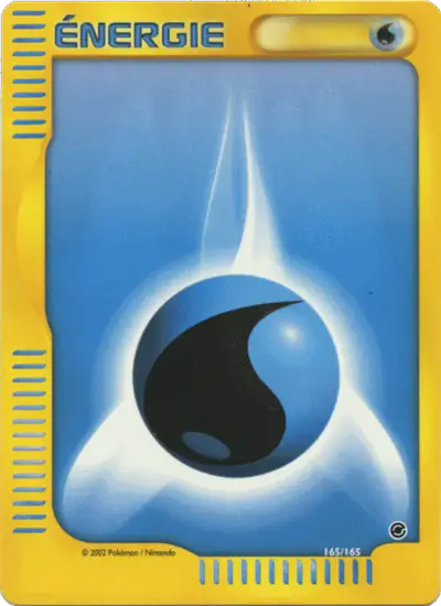 Image de la carte Pokemon Énergie Eau 165/165