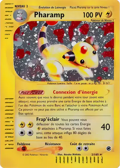 Image de la carte Pokemon Pharamp 2/165