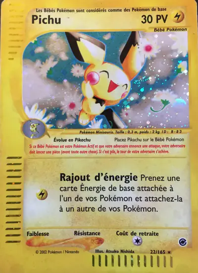 Image de la carte Pokemon Pichu 22/165