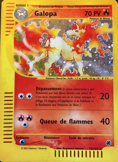 Image de la carte Pokemon Galopa 26/165